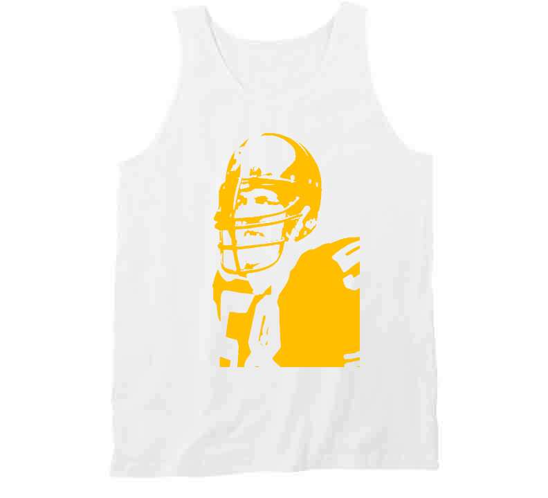 theSteelCityTshirts Jack Lambert Football Guy Pittsburgh Football Fan T Shirt Ladies / Black / Large