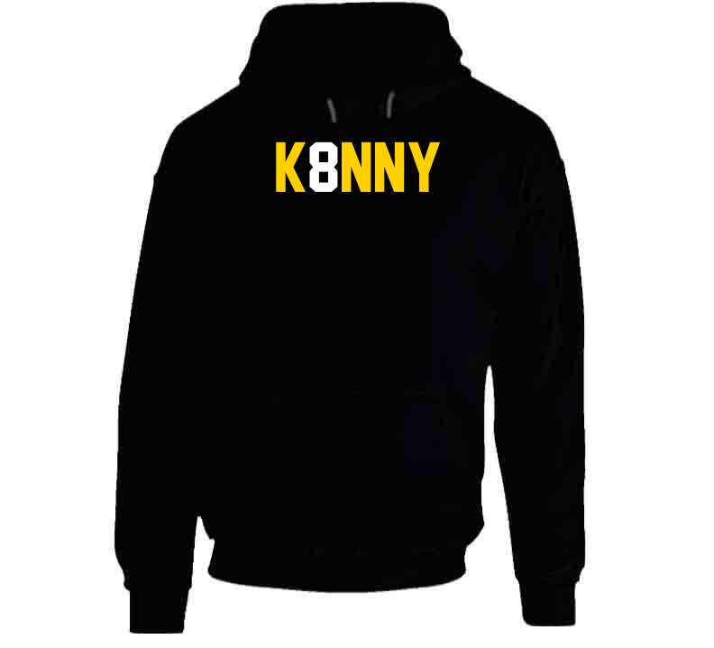 Kenny Pickett Pittsburgh Steelers Women's Black Name & Number Logo Slim Fit  Long Sleeve T-Shirt 