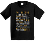 The Legend Of Pittsburgh Banner Pittsburgh Baseball Fan T Shirt