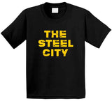 The Steel City Pittsburgh Baseball Hockey Football Fan T Shirt