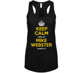 Mike Webster Keep Calm Pittsburgh Football Fan T Shirt