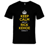 Rick Kehoe Keep Calm Pittsburgh Hockey Fan T Shirt