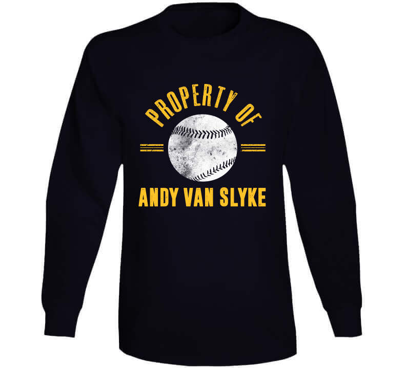 Andy Van Slyke Property Of Pittsburgh Baseball Fan T Shirt