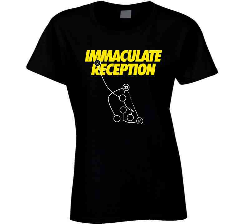 Immaculate Reception Men/Unisex T-Shirt, Black / M