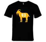 Dermontti Dawson Goat 63 Pittsburgh Football Fan T Shirt