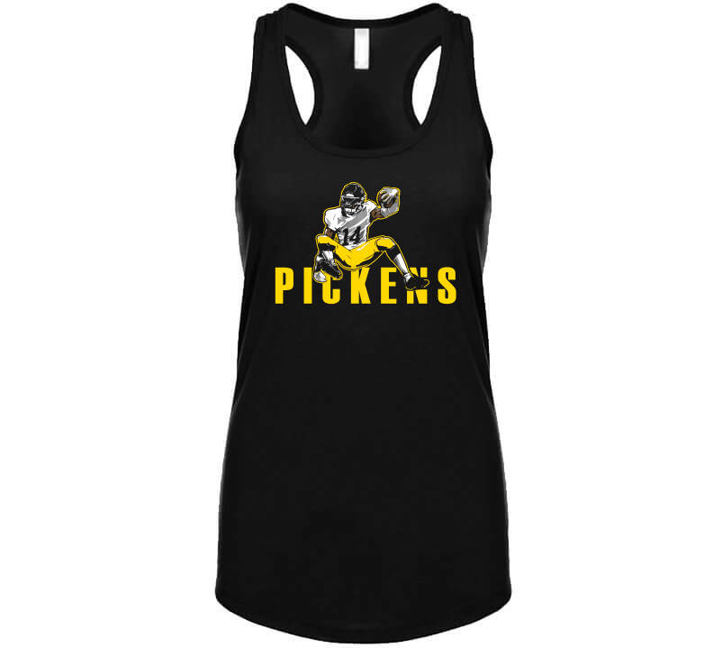 theSteelCityTshirts Air Pickens George Pickens The Catch Pittsburgh Football Fan T Shirt Classic / Black / 5 X-Large