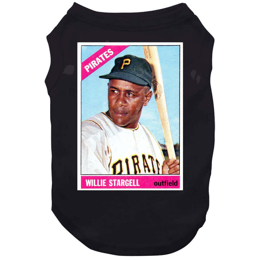 theSteelCityTshirts Willie Stargell Number 8 Pittsburgh Baseball Fan T Shirt Dog / Black / Small