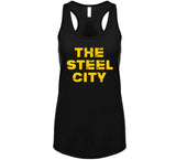 The Steel City Pittsburgh Baseball Hockey Football Fan T Shirt