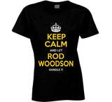 Rod Woodson Keep Calm Pittsburgh Football Fan T Shirt
