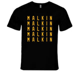 Evgeni Malkin X5 Pittsburgh Hockey Fan T Shirt