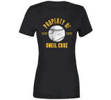 Oneil Cruz Property Of Pittsburgh Baseball Fan T Shirt