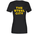 The Steel City Pittsburgh Baseball Hockey Football Fan T Shirt